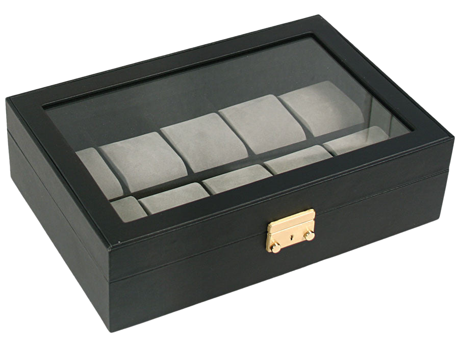 10-Piece Black Leather watch box (Copy)